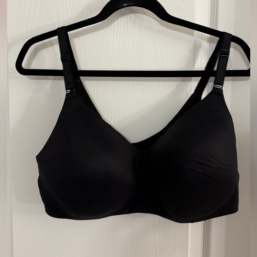 Torrid Black Wire-Free Lightly Lined Bra